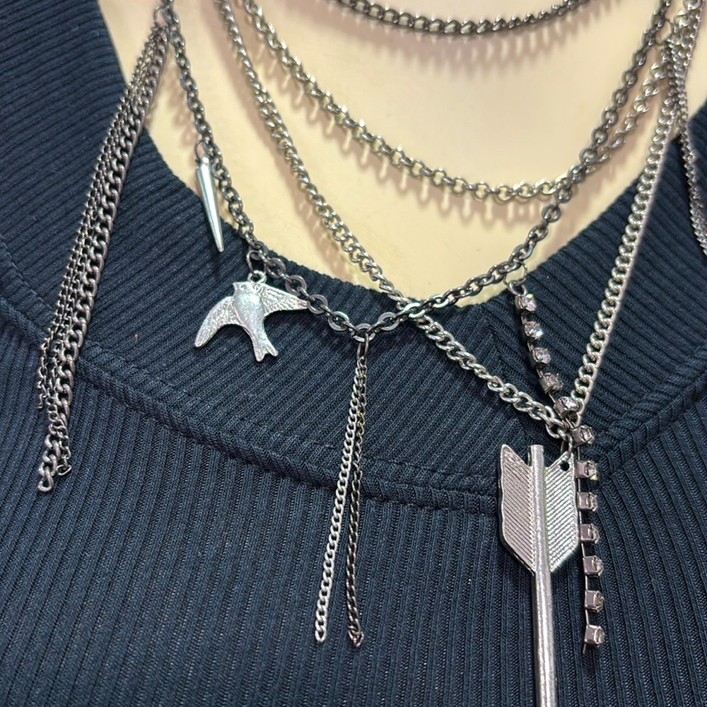 Multilayer Necklace - Picture 3 of 6